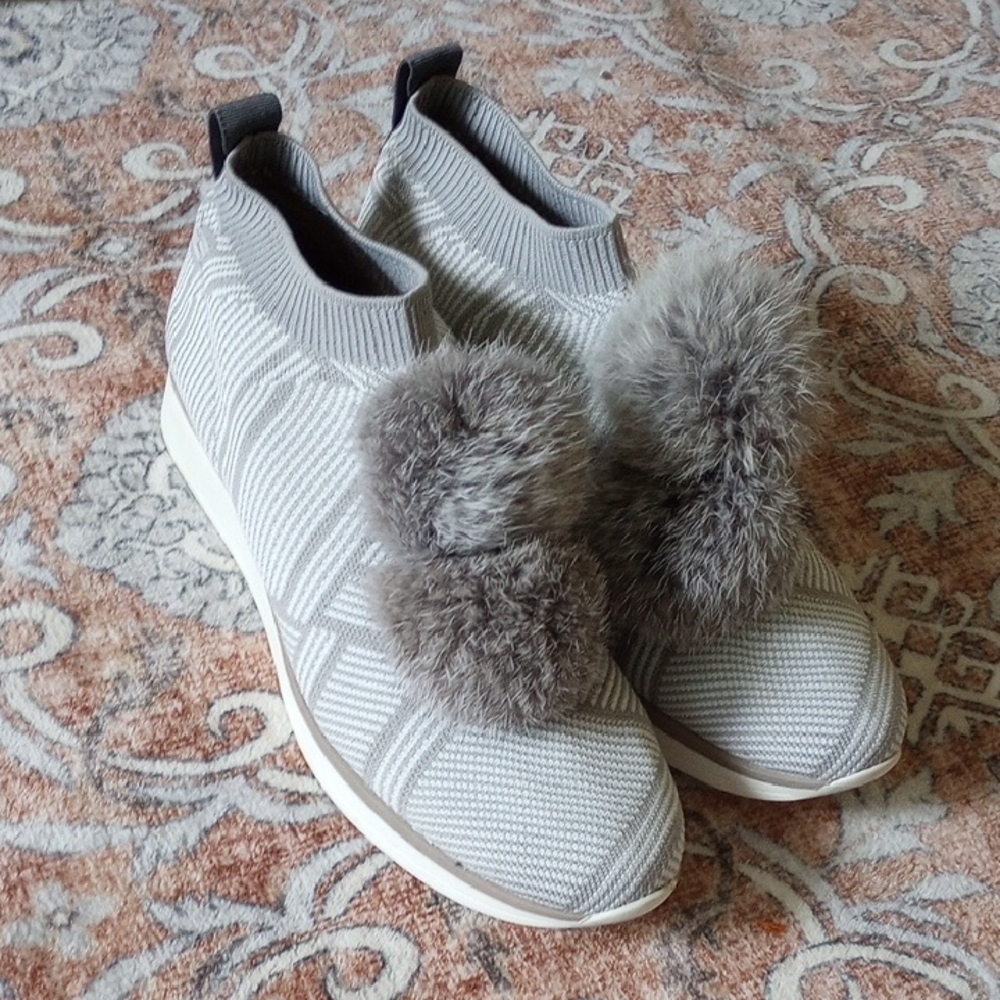 Louise et cie Pom Pom Slip On Sneakers